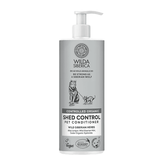 Wilda Siberica. Сontrolled organic "Shed control" pet shampoo, 400 ml - Natura Siberica Kuwait