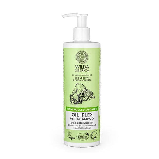 Wilda Siberica. Сontrolled organic "Oil-plex" pet shampoo, 400 ml - Natura Siberica Kuwait