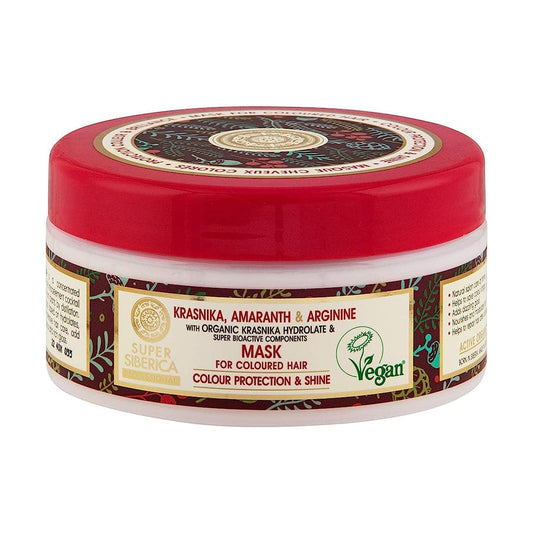 Super Siberica Krasnika, amaranth & arginine. Mask for Coloured Hair, 300 ml - Natura Siberica Kuwait