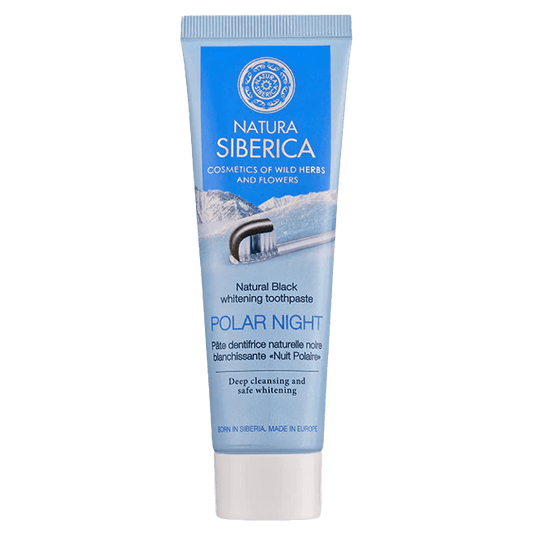 NS Natural black whitening toothpaste "Polar Night", 100 g - Natura Siberica Kuwait