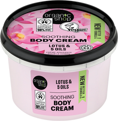 OS Soothing Body Cream Lotus, 250 ml - Organic Shop Kuwait