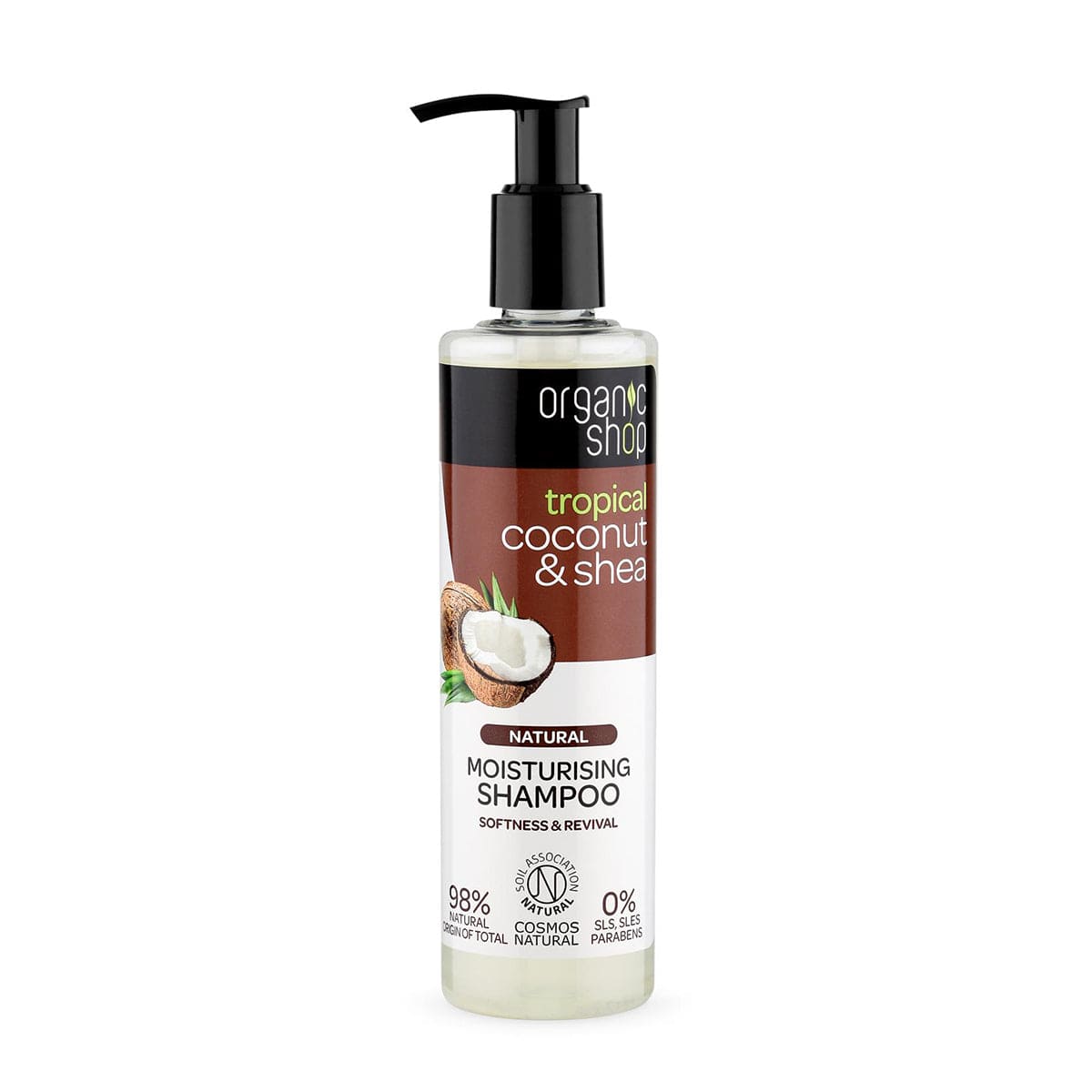 Organic Shop Coconut & Shea shampoo, 280 ml - Organic Shop Kuwait