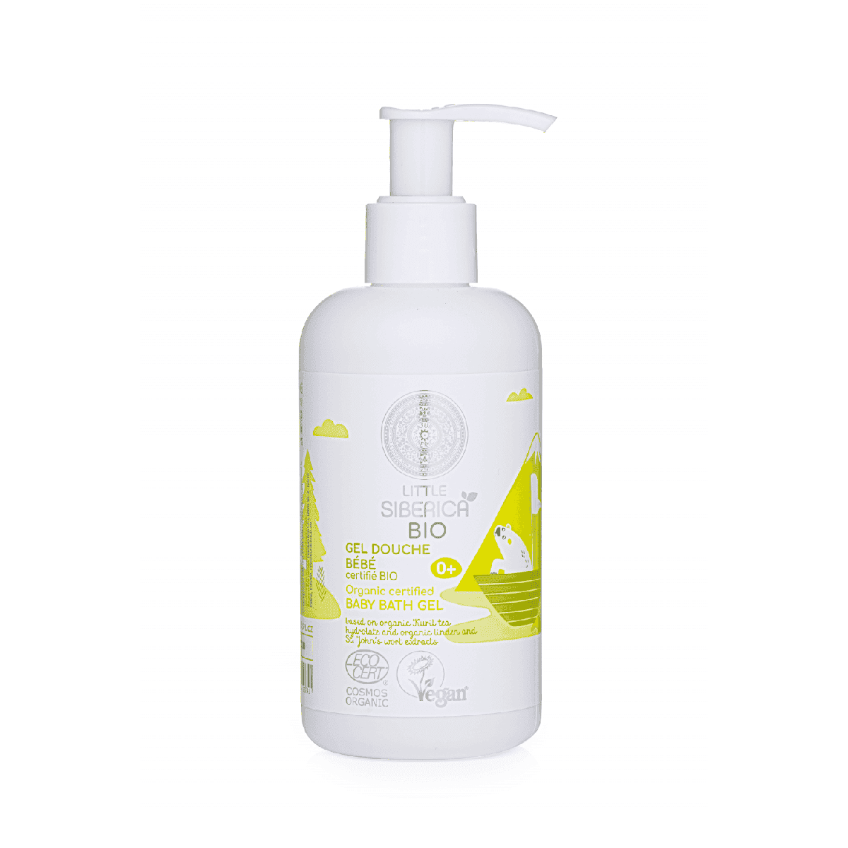 Little Siberica. Organic certified Baby bath gel, 250 ml - Beauty Burnt