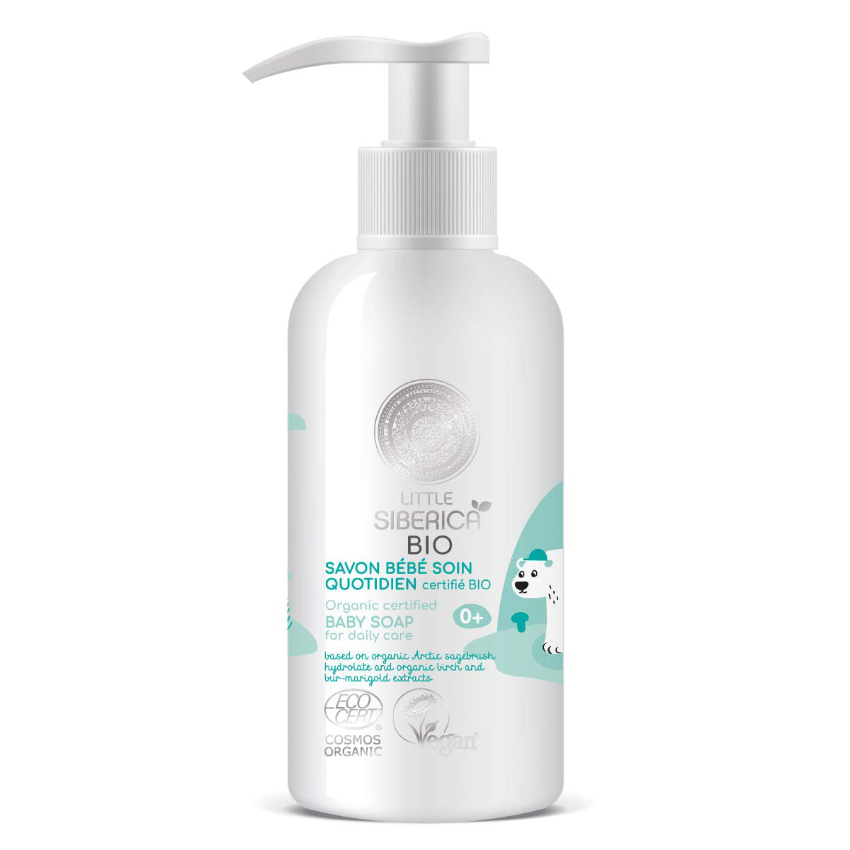 Little Siberica. Organic certified Baby soap for daily care, 250 ml - Natura Siberica Kuwait