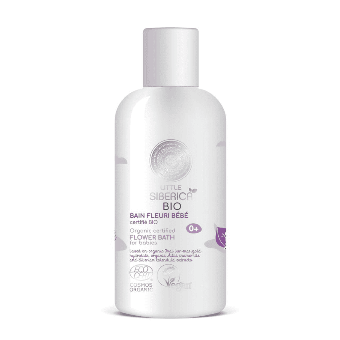 Little Siberica. Organic certified Flower bath for babies, 250 ml - Beauty Burnt