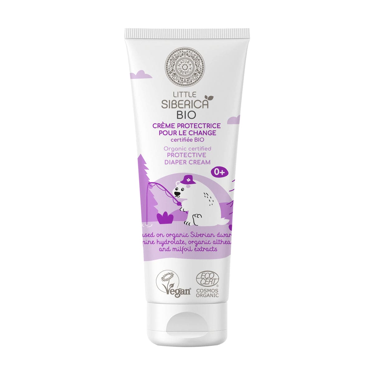 Little Siberica. Organic certified Protective diaper cream, 75 ml - Beauty Burnt