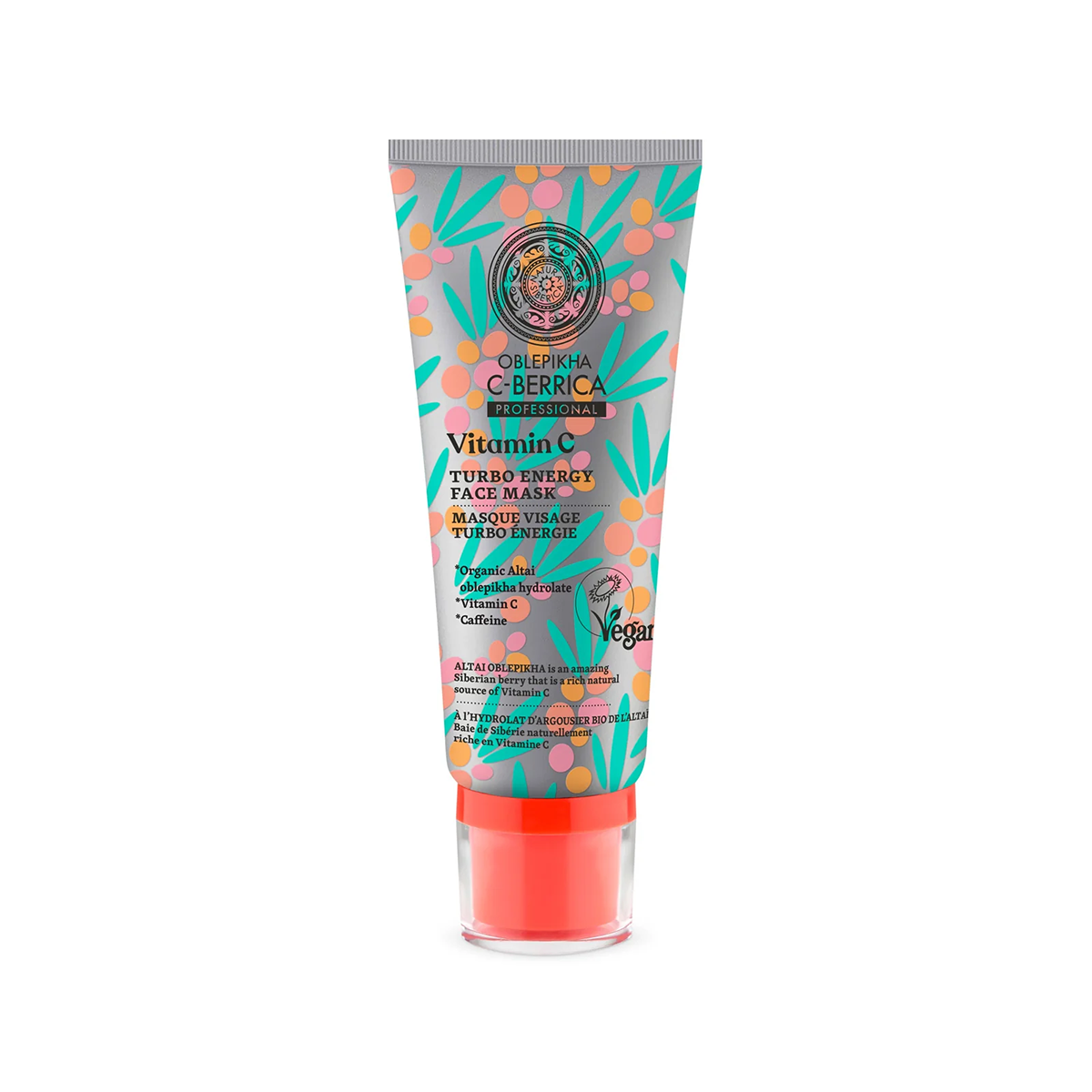 OBLEPIKHA C-BERRICA. Turbo Energy Face Mask, 100 ml - Natura Siberica Kuwait