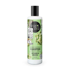 OS Moisturizing Shampoo for Dry Hair Artichoke and Broccoli, 280 ml - Organic Shop Kuwait