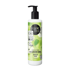 OS Hydrating Shower Gel Apple and Pear, 280 ml - Organic Shop Kuwait