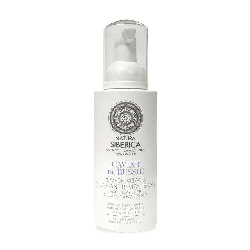 NS Copenhagen Age-Delay Deep Cleansing Face Soap Caviar De Russie, 175 ml - Natura Siberica Kuwait