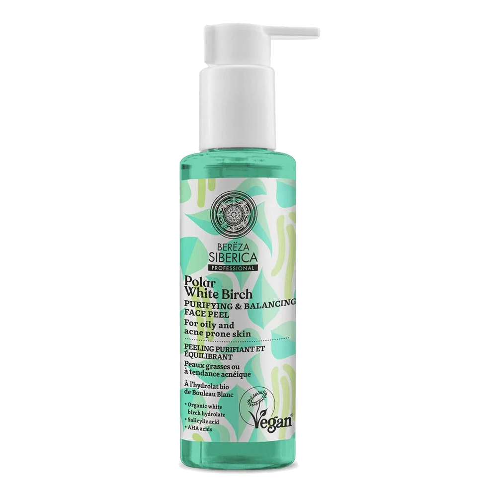 Polar White Birch. Purifying & balancing face peel, 145 ml - Natura Siberica Kuwait