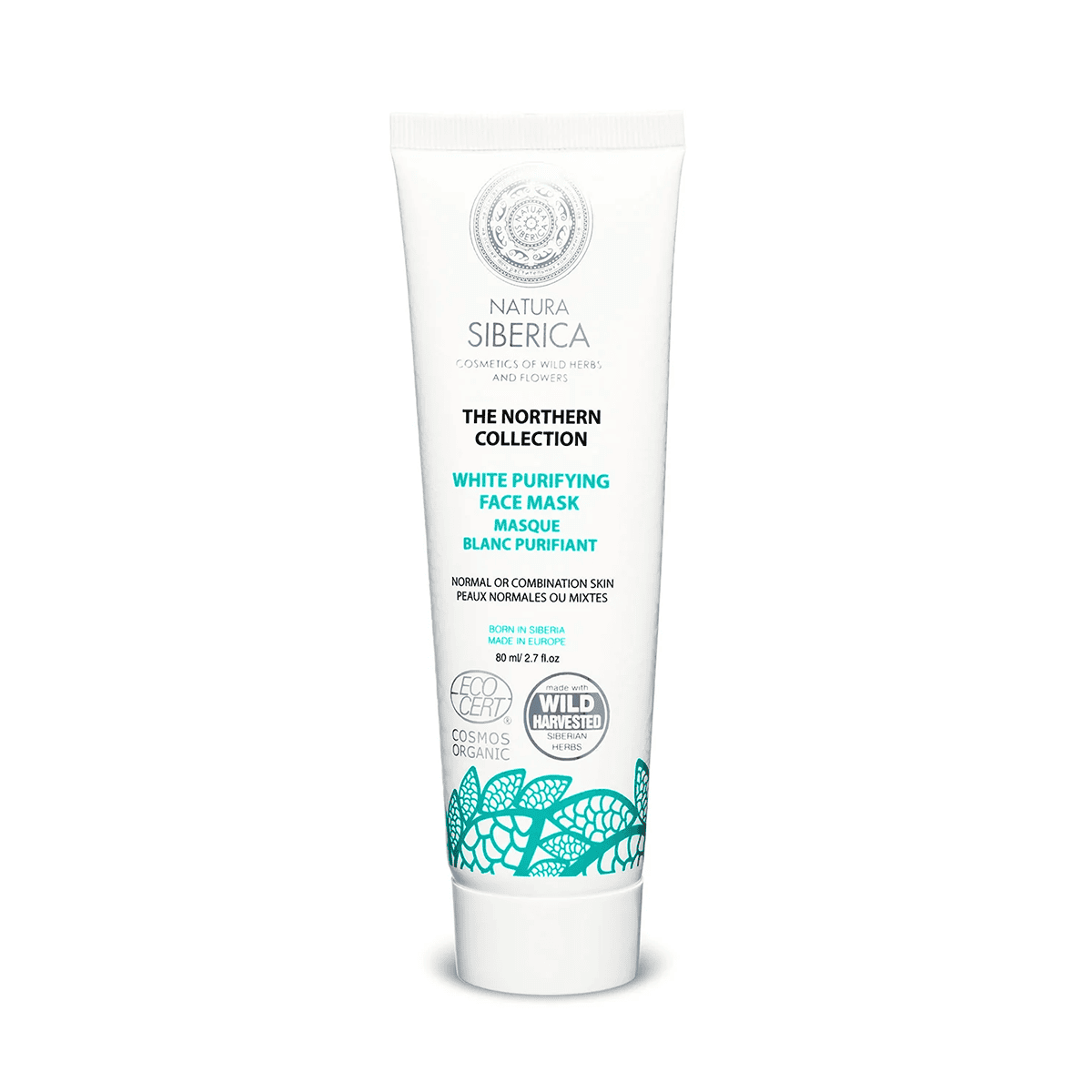 NS Northern White purifying face mask, 80 ml - Natura Siberica Kuwait