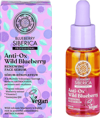 Anti-OX Wild Blueberry. Renewing face serum, 30 ml