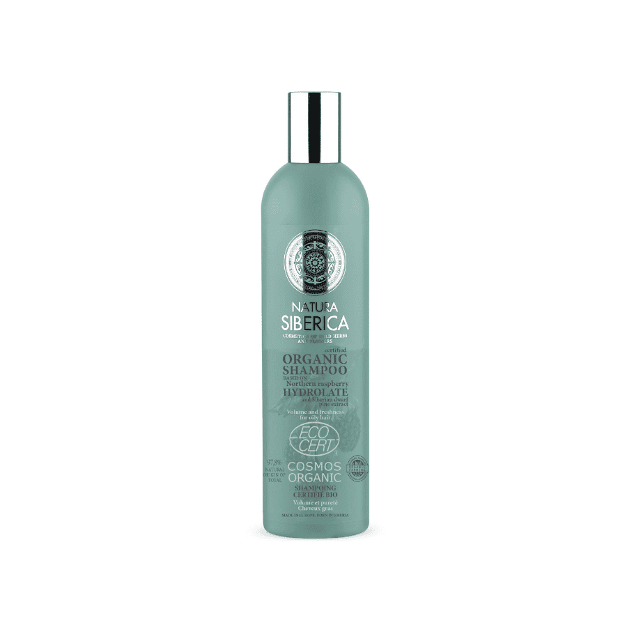 NS Certified Organic Shampoo. Volume and freshness. For oily hair, 400 ml - Natura Siberica Kuwait