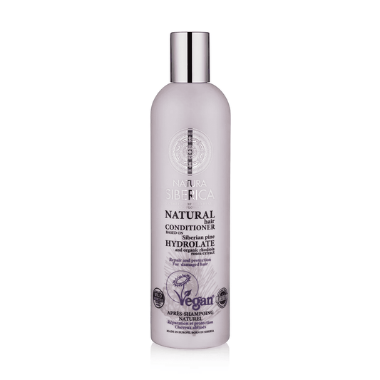 NS Natural Hair Conditioner. Repair and protection. For damaged hair, 400 ml - Natura Siberica Kuwait