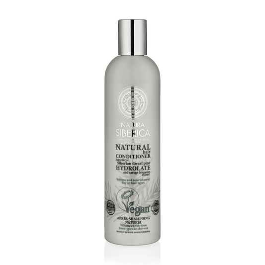 NS Natural Hair Conditioner. Volume and nourishment. For all hair types, 400 ml - Natura Siberica Kuwait